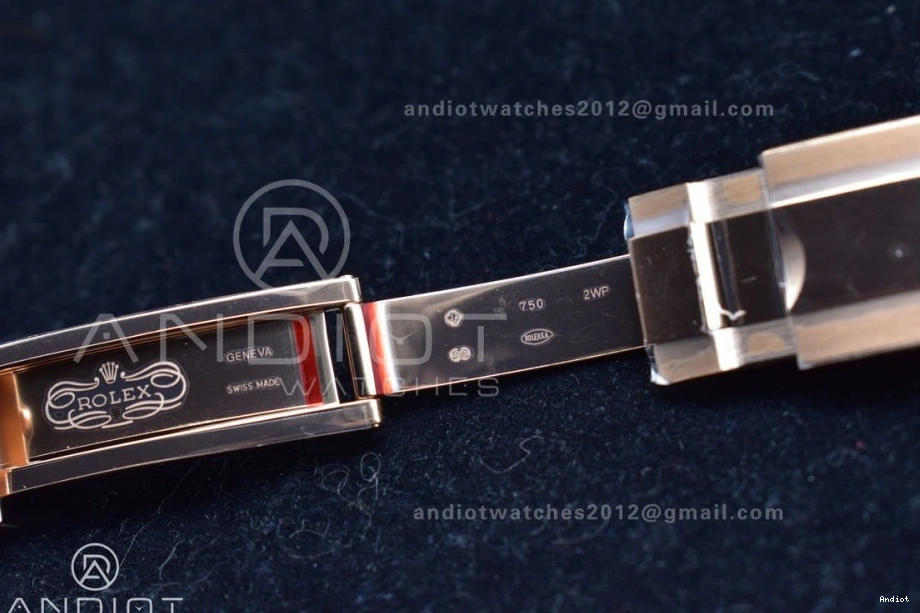 126655 Ceramic Edition Rubber VS3235 Oysterflex on Strap Bezel Yacht-Master Black Best VSF 1:1 0318